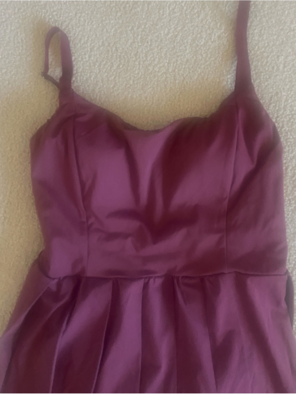 MEDIUM.  HALARA EASY PEEZY PLEATED ADJUSTABLE BUCKLE 2 IN 1 ACTIVE DRESS - Picture 9 of 13